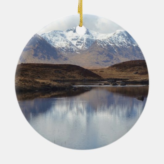 Een beetje Schotland Keramisch Ornament (Achterkant)