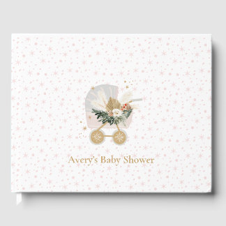 Een beetje sneeuwvlok Baby shower Gastenboek