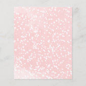 Een beetje snowflake Budget Baby shower (Achterkant)