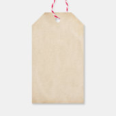 Een beetje Surfer  Baby shower Cadeaulabel (Achterkant)