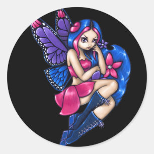 "Een beetje verlegen" Sticker