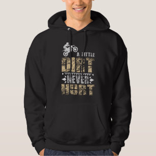 Een beetje vuil maakt nooit een hoer van Motocross Hoodie