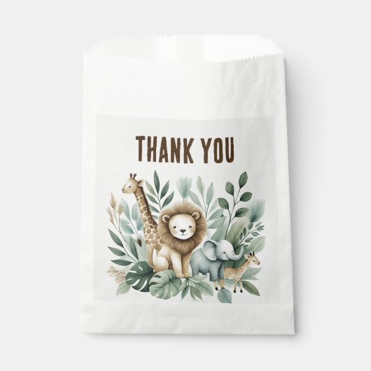 Een beetje wild bedankzakje (Voorkant)