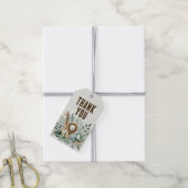 Een beetje wild cadeaulabel (Met Touw)