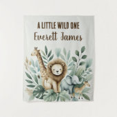 Een beetje wild wandkleed (Voorkant)