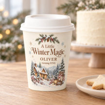 Een beetje wintermagie Gezellige kinderverjaardag