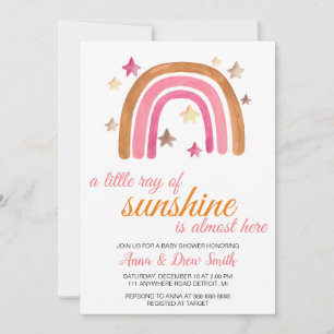 Een beetje zonnestraal Baby shower Kaart