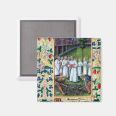 Een begrafenis magneet (Voorkant / Achterkant)