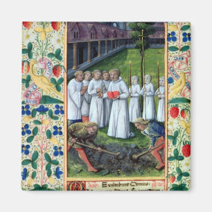 Een begrafenis magneet