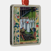 Een begrafenis metalen ornament (Rechts)