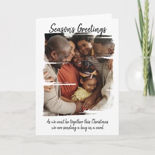 Een bek in een Kaart 2020 Kerstmis (Voorkant)