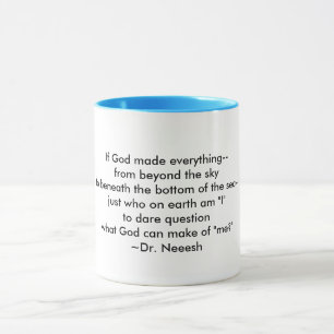 Een beker van de wijsheid: Ik ben vernederd - Mok