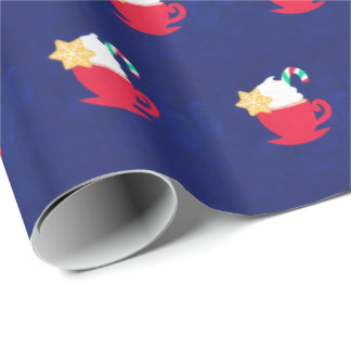 Een beker van 'Tis het seizoen Cadeaupapier