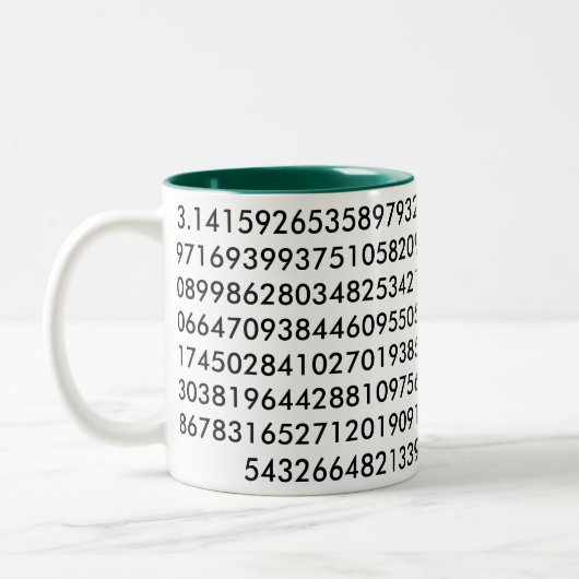 Een bekertje dat u herinnert aan maximaal 300 cijf tweekleurige koffiemok (Links)