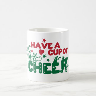 Een bekertje kerstcadeautjes Mok