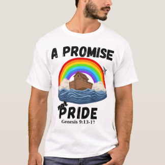 Een Belofte Niet Trots Christelijk-Bijbels Verbond T-shirt