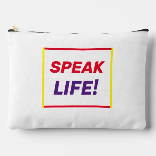 Een bemoedigende buidel etui (Voorkant)