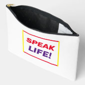 Een bemoedigende buidel etui (Open)