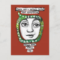 Een bepaald Briefkaart van de gelovigen