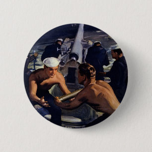 Een bericht uit Amerika Ronde Button 5,7 Cm