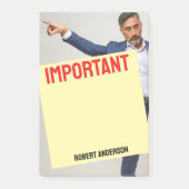 Een bericht van je baas post-it® notes (Voorkant)