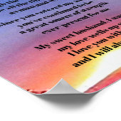 EEN BERICHT VOOR MIJN HUSBAND POSTER (Hoek)