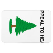 Een beroep op de hemelvlag magneet (Horizontaal)