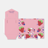 Een Berry Sweet Girl Party Favor Box Bedankdoosjes (Uitgevouwen)