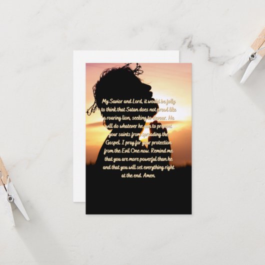 Een beschermingspaneel tegen het boze platte Wensk Kaart (Voorkant / Achterkant in situ)