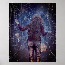 Een besneeuwde nacht