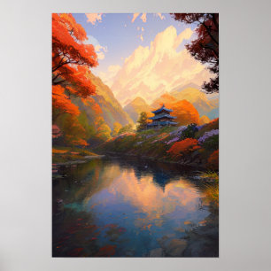 Een betoverend ontsnapping naar het hart van de Na Poster