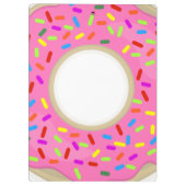 Eén bevroren Donut Klembord (Achterkant)