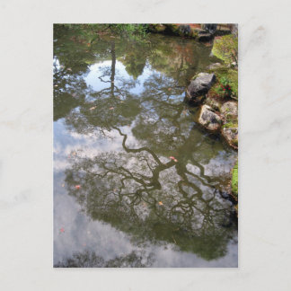 Een bezinning-tempel Zen in Japan Briefkaart