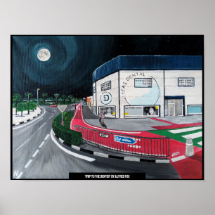 Een bezoek aan het schilderij van de tandarts door poster