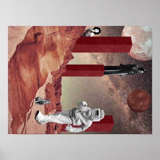 Een bezoek aan Mars Poster (Voorkant)