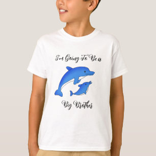 Een Big Brother worden   Dolfijnen T-shirt