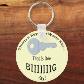 Eén BIG Key LT-Sleutelhanger Sleutelhanger (Voorkant)