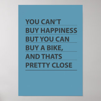 Een bike kopen poster
