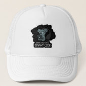 Een binaire code trucker pet (Voorkant)