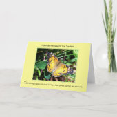 Een Birthday-bericht voor jou, dochter Kaart (Voorkant)