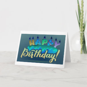 **EEN BIRTHDAY DELEN** IS "Geweldige!!!!!" Kaart