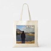 Een bittere meteoriet tote bag (Achterkant)