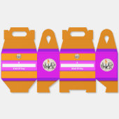 Een "blanco" soort dagdruk met Joe's Wick Logo Bedankdoosjes (Ongevouwen)