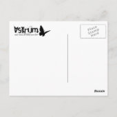 een blauw democratisch land . briefkaart (Achterkant)