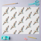 Een  blauw Nautisch Series Design 4 Tissuepapier (Craft)