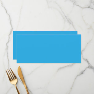 Een blauwe achtergrond met een menu