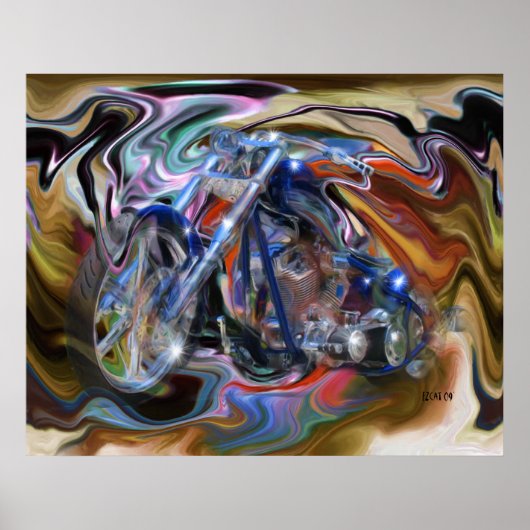 Een blauwe droom poster (Voorkant)