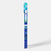 een blauwe suggestie Case-Mate iPhone case (Achterkant / Links)