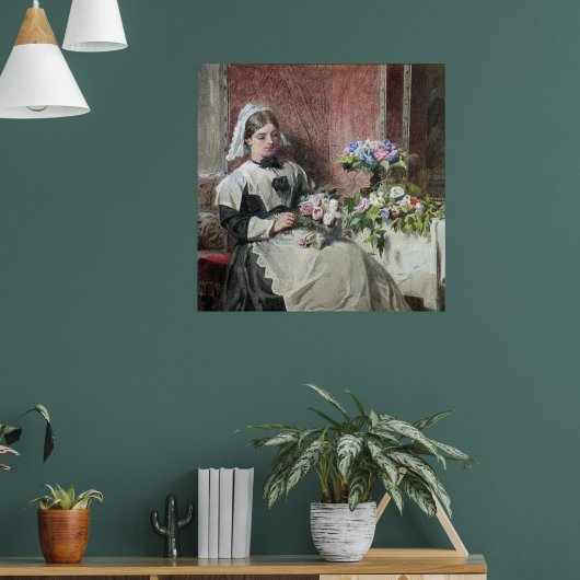 een blik op een vervlogen tijdperk poster (Woonkamer 1)