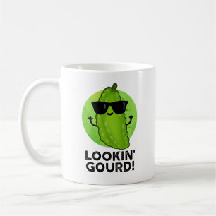 Een blik op Gourd Funny Cool Veggie Pun Koffiemok